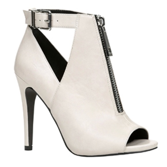 ALDO | Elegant Peep-Toe Ankle Boots - Picture 1 of 7